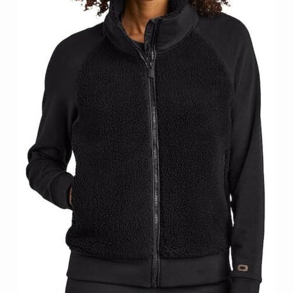 Ogio Women's Luuma Full Zip Sherpa Jacket - XL - Picture 1 of 7